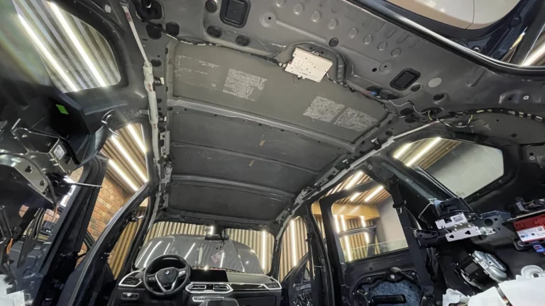 Шумоизоляция BMW X5 2021 крыша 1