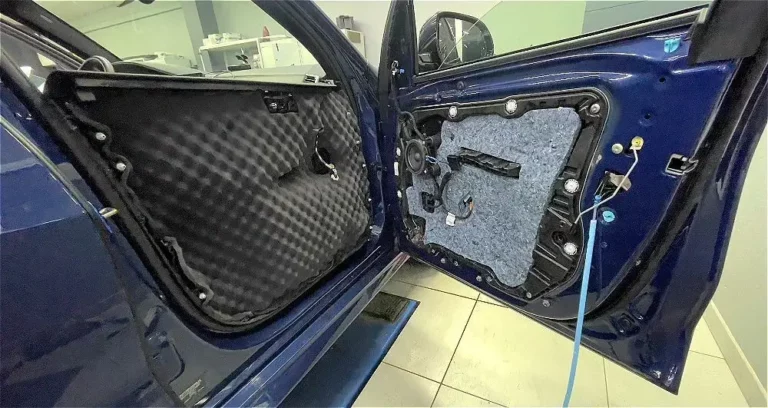 Шумоизоляция BMW X5 2022 двер 4