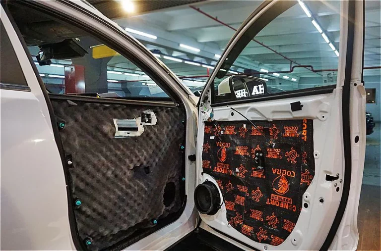 Шумоизоляция Cherry Tiggo 8 pro двер 4