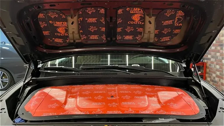Шумоизоляция Hyundai Sabta Fe 2022 капот