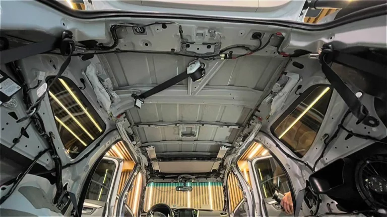 Шумоизоляция Mitsubishi Montero Sport 2022 крыша 1