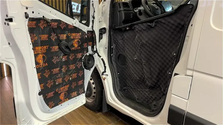 Шумоизоляция Renault Master двер 4
