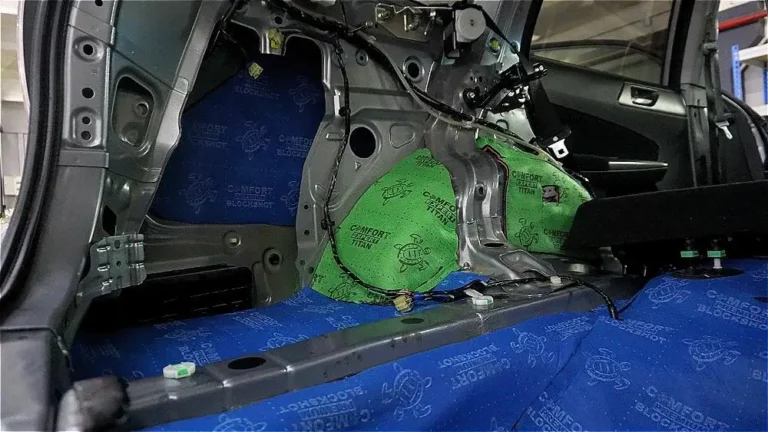 шумоизоляция Subaru Forester 2011 баг 4